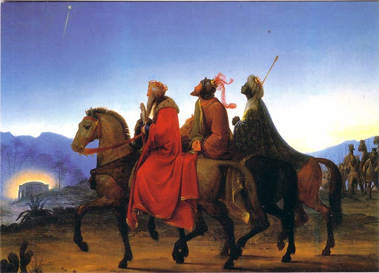 "The Journey of the Three Kings" by Leopold Kupelwieser (1825)