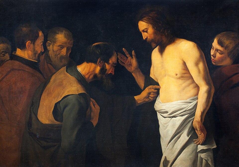 "Doubting Thomas" by Leendert van der Cooghen (1632–1681)